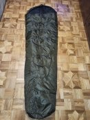 Спальний мішок Mil tec MUMMY (OD) Olive з чохлом