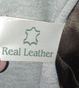 Куртка кожаная с тёплой подкладкой р. L-XL.