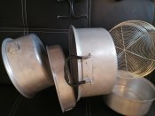 Большой набор кострюль++ на природу на костёр Франция