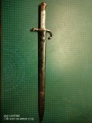 Штык нож(Аргентина) к винтовке системы Маузера образца 1891 года