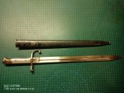 Штык нож(Аргентина) к винтовке системы Маузера образца 1891 года