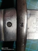 Штык нож(Аргентина) к винтовке системы Маузера образца 1891 года