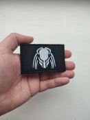 Патч нашивка шеврон на липучке хищник