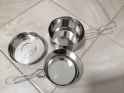 Котелок трехсоставной нержавейка