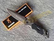 Тактический складной нож Browning FA53 стропорез стеклобой открывалка