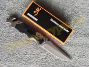 Тактический складной нож Browning FA53 стропорез стеклобой открывалка