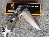 Тактический складной нож Browning FA53 стропорез стеклобой открывалка