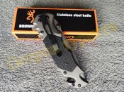 Тактический складной нож Browning FA53 стропорез стеклобой открывалка