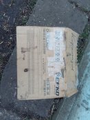 Кацапська коробка з прізвищем окупанта