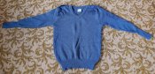 Свитер шерстяной ВВС Британии (RAF Jumper Utility, Blue Grey V Neck) размер 54