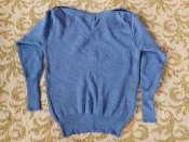Свитер шерстяной ВВС Британии (RAF Jumper Utility, Blue Grey V Neck) размер 54