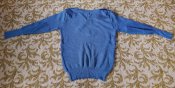 Свитер шерстяной ВВС Британии (RAF Jumper Utility, Blue Grey V Neck) размер 54