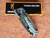 Складной тактический нож Browning FA46 стропорез стеклобой