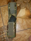 Подсумок на 2 магазина M4 AR15 или 1 АК мультикам молле армия британии Osprey MK4 склад.