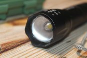 Акумуляторний тактичний ліхтарик 11.7 см у кейсі BL-1831-T6+COB (1547)