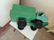 Военная машинка-грузовик, металл, длина 37см, вес 2,3кг, СССР