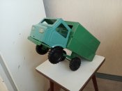 Военная машинка-грузовик, металл, длина 37см, вес 2,3кг, СССР