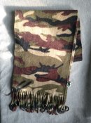 Шарф флисовый камуфляж 110*20 см.
