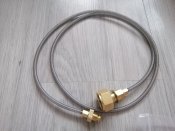 Шланг с переходниками для цанговых, резьбовых балонов