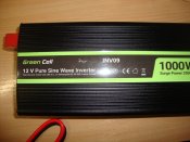 Инвертор с чистой синусоидой Green Cell 12 В до 230 В 1КВт / 2КВт