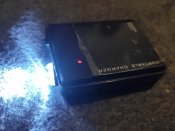 Power bank Portable Charger от 4 аккумуляторов АА + фонарик + бонусом 3 аккумулятора АА