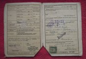 технічний паспорт на 21 волгу 1959 року із Чехословаччини