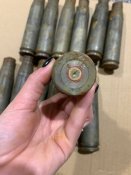 Трофейні гільзи ЗУ-23-2 ЗУшка 23мм