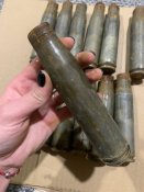 Трофейні гільзи ЗУ-23-2 ЗУшка 23мм