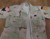 Форма Desert Pattern: китель + брюки, размер 48-50, 90-е годы, б/у, MACV-SOG армия ВС США