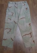 Форма Desert Pattern: китель + брюки, размер 48-50, 90-е годы, б/у, MACV-SOG армия ВС США