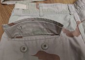 Форма Desert Pattern: китель + брюки, размер 48-50, 90-е годы, б/у, MACV-SOG армия ВС США
