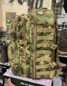 Тактичній рюкзак 36 лiтрiв Mil-tec Germany US Assault pack LG колір Woodland arid.