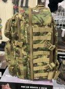 Тактичній рюкзак 36 лiтрiв Mil-tec Germany US Assault pack LG колір Woodland arid.
