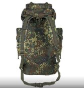 Бойовоий рюкзак бундесверу в хорошій якості. 65 літрів !!! BW Kampfrucksack колiр flecktarn Mil-Tec