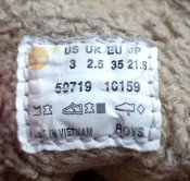 Ботинки Timberland р. 35(22 см), зима.