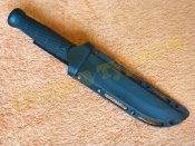 Охотничий туристический нож 2158A  Черный 30 см