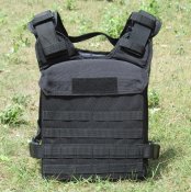 Плитоноска Чорна Plate Carrier ЗСУ