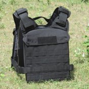 Плитоноска Чорна Plate Carrier ЗСУ