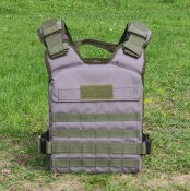 Плитоноска Сіра Plate Carrier ЗСУ
