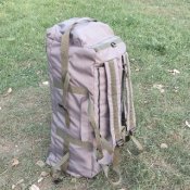 Сумка-рюкзак 100 л. Сірий Баул Британської армії тактичний