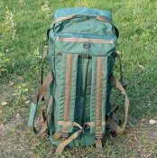 Сумка-рюкзак 100 л. Зелений Баул Британської армії тактичний