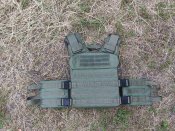 Плитоноска посилена Олива FAPC gen IV Плейт керрієрсЗСУ НГУ ЗСУ СБУ бронєжилет без плит (1 шт.)