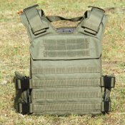 Плитоноска посилена Олива FAPC gen IV Плейт керрієрсЗСУ НГУ ЗСУ СБУ бронєжилет без плит (1 шт.)