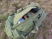 Сумка-рюкзак 100 л. Олива Хакі Британської армії "LEAPERS Ranger Fiel" баул тактичний армійський похідний