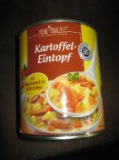 картофельное рагу с сосисками (2 шт.)