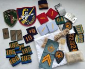 Шеврони погони і ще дещо Швейцарської армії .