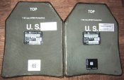 Комплект бронеплит армии США  ESAPI XL