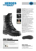 Берцы (ботинки) Haix High Walker+Gore-Tex р-р. 43-43.5-й (28-28.5 см)(Осень-Зима)