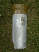 тубус для переноски и хранения+гильза с танка Т-72=комплект