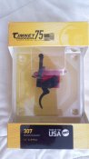 Трігер, (УСМ) для Мосінки. Timney #307 Trigger for Mosin Nagant 3 lb Steel Matte - Aluminum Red